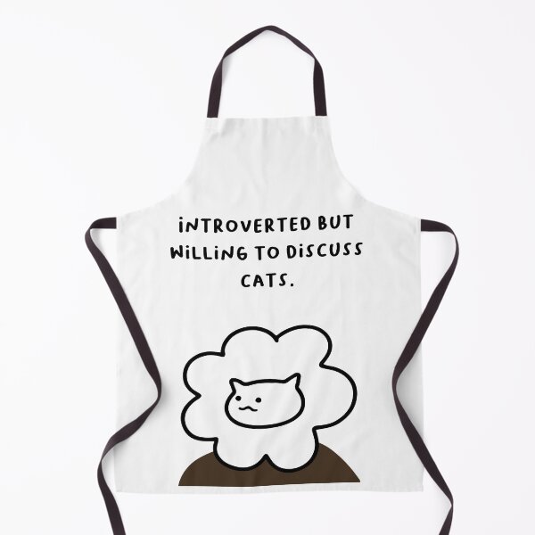 Item preview, Introverted but willing to discuss cats. | Handwritten-style Font designed and sold by RM-Journey.