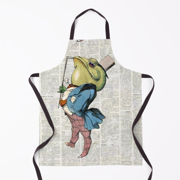 Item preview, Dapper Well Dressed Vintage Frog Toad Person Suited Up on Newspaper Art designed and sold by SZPdezigns.
