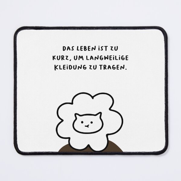 Item preview, Das Leben ist zu kurz, um langweilige Kleidung zu tragen. | Handwritten-style Font designed and sold by RM-Journey.
