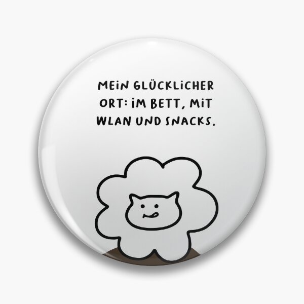Item preview, Mein glücklicher Ort: Im Bett, mit WLAN und Snacks. | Handwritten-style Font designed and sold by RM-Journey.
