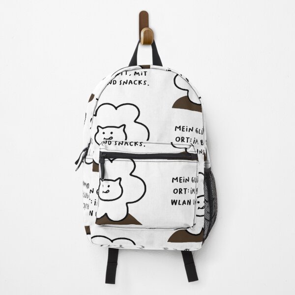 Item preview, Mein glücklicher Ort: Im Bett, mit WLAN und Snacks. | Handwritten-style Font designed and sold by RM-Journey.