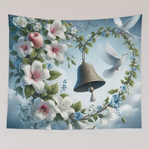 Item preview, Dove Dance in Floral Haven designed and sold by purplesensation.
