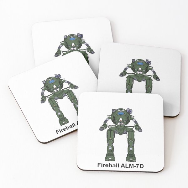 Item preview, Fireball ALM-7D - Inner Sphere BattleMech designed and sold by DagleysDesigns.