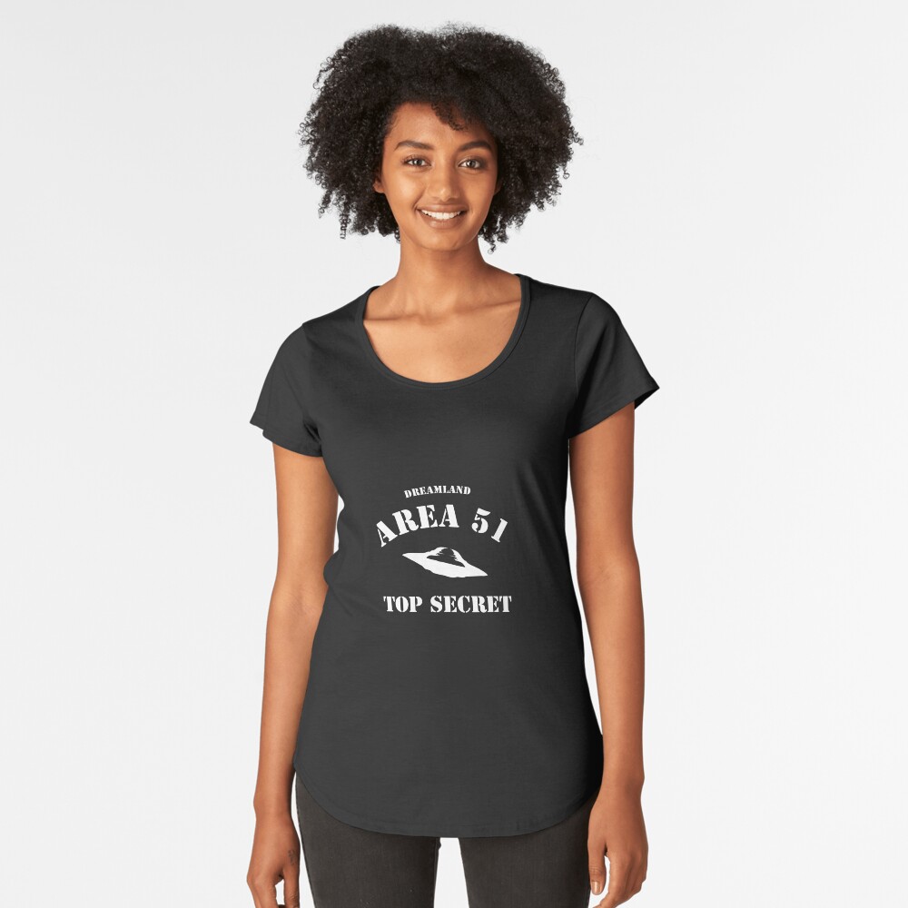 Item preview, Premium Scoop T-Shirt designed and sold by roswellboutique.