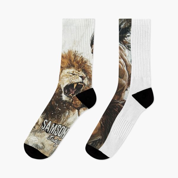 Item preview, Samson Strong: The Lion Slayer designed and sold by SpendieSellers.