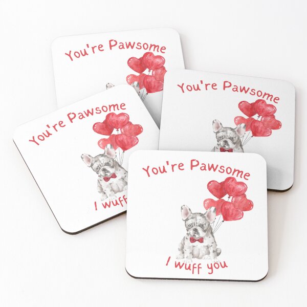 Item preview, Merle French Bulldog You're Pawsome  designed and sold by beastieboutique.