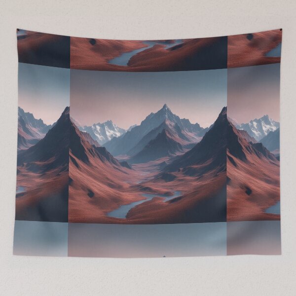 Item preview, Serene Ripples: A Calming Visual Representation designed and sold by hjian8219.