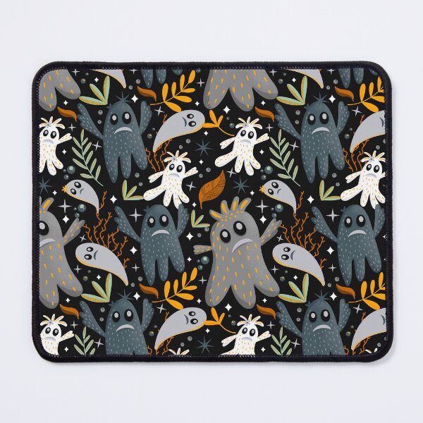 Item preview, The cute little ghost pattern - gray designed and sold by Kaushlydraw.