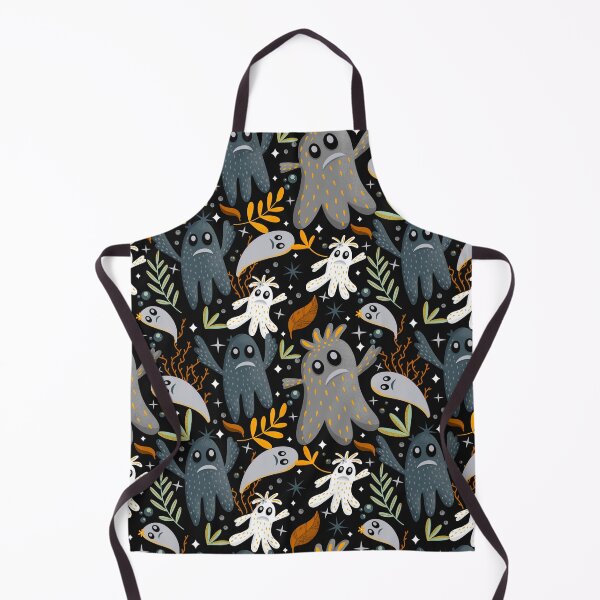 Item preview, The cute little ghost pattern - gray designed and sold by Kaushlydraw.