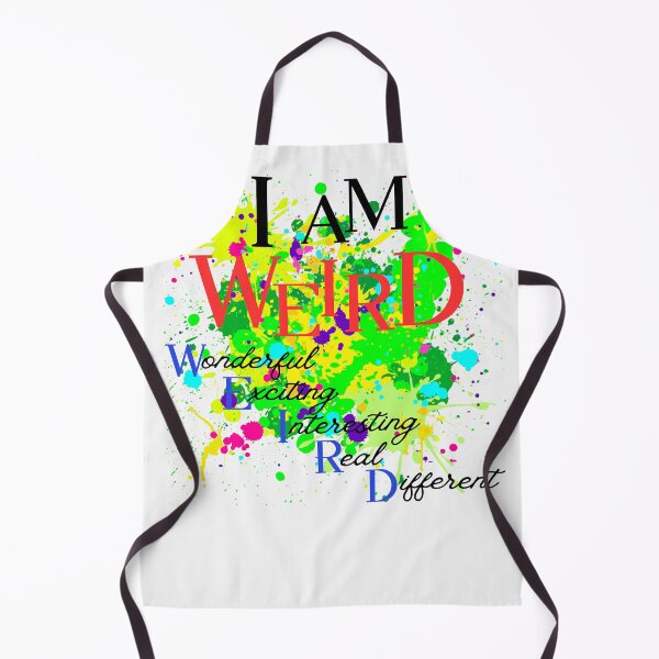 Item preview, WEIRD is Wonderful - Vibrant Splatter Design designed and sold by TOA Timeless Original Apparel.