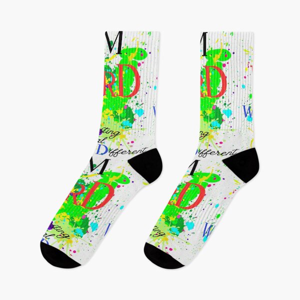 Item preview, WEIRD is Wonderful - Vibrant Splatter Design designed and sold by TOA Timeless Original Apparel.