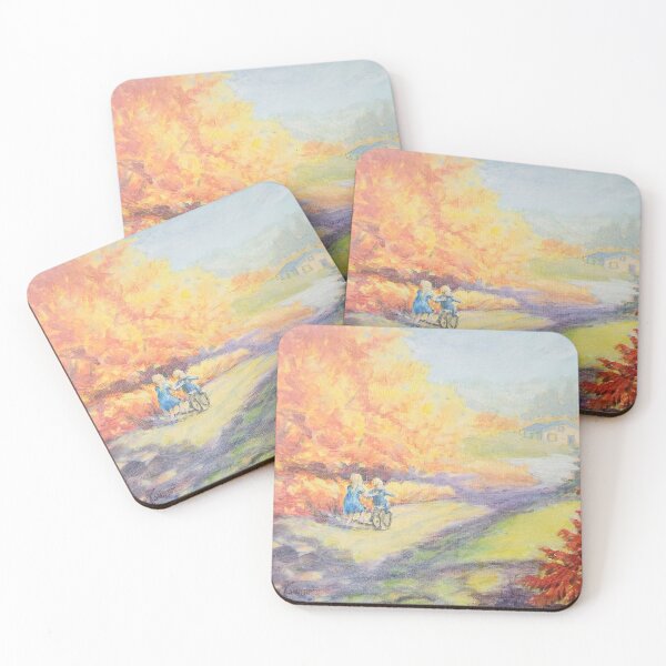 Item preview, Fall bike rides designed and sold by MarthaTownerArt.