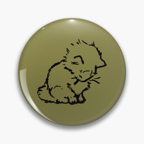 Item preview, Charm Kitty Cat Looking Down Tour Drawing designed and sold by aestheticqueen.