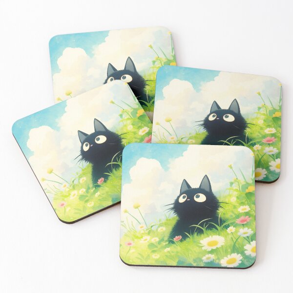 Item preview, Kitty Peaceful Meadow designed and sold by AshiraCreations.