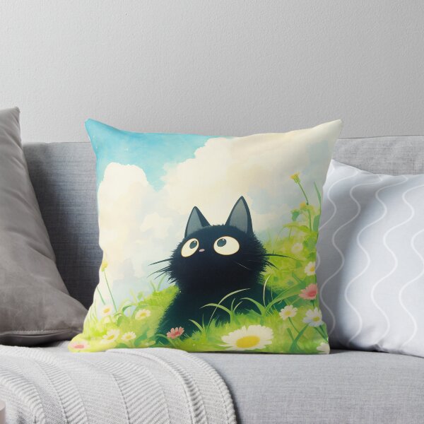 Item preview, Kitty Peaceful Meadow designed and sold by AshiraCreations.