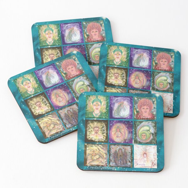 Item preview, CRYSTAL LIGHTBEINGS from the Mineral Kingdom 3 designed and sold by Julie Stuart.