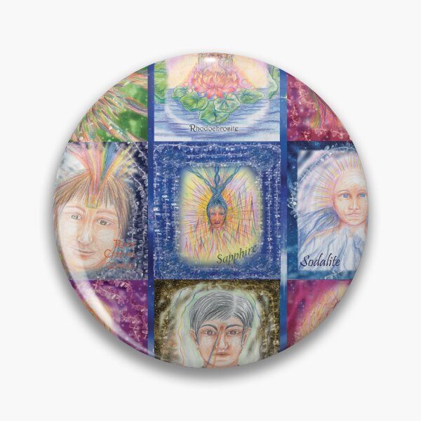 Item preview, CRYSTAL LIGHTBEINGS from the Mineral Kingdom 5 designed and sold by Julie Stuart.