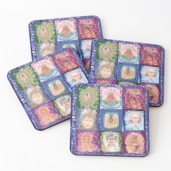 Item preview, CRYSTAL LIGHTBEINGS from the Mineral Kingdom 5 designed and sold by Julie Stuart.