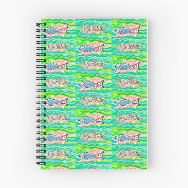 Item preview, Different Directions; Salmon in the Abstract designed and sold by GeinaB.