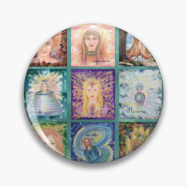 Item preview, CRYSTAL LIGHTBEINGS- Crystal soul energy beings  designed and sold by Julie Stuart.
