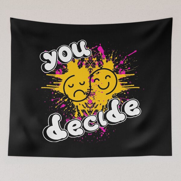Item preview, You Decide: Dual Emotion Face Design designed and sold by TOA Timeless Original Apparel.