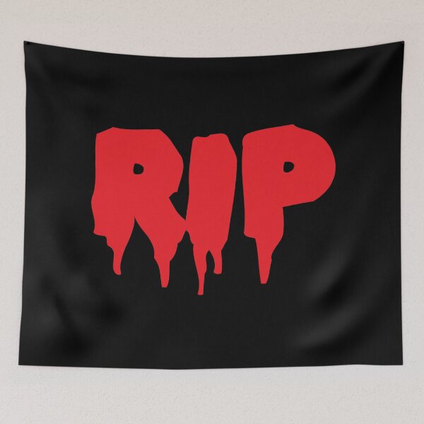 Item preview, RIP in blood REST IN PEACE designed and sold by jazzydevil.