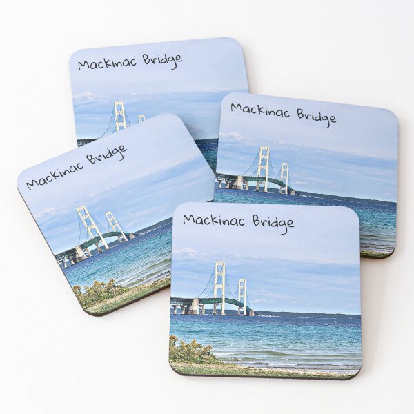 Item preview, Beautiful Mackinac Bridge View designed and sold by Tao's Inspired Hands.