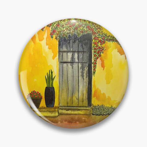 Item preview, Door with Hanging Flowers designed and sold by GeinaB.