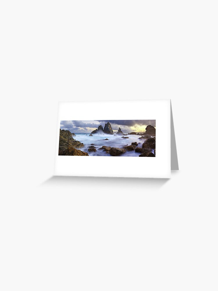 Thumbnail 1 of 2, Greeting Card, Camel Rock, Bermagui, Australia designed and sold by Chockstone.