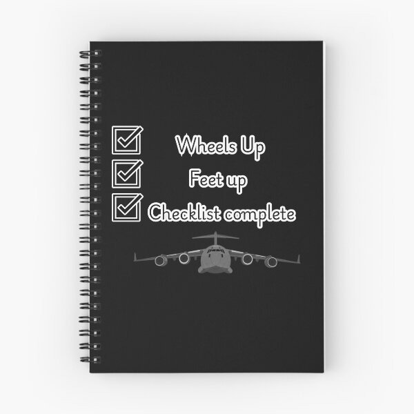 Item preview, C-17 Wheels Up Checklist designed and sold by RQS-Loadmaster.