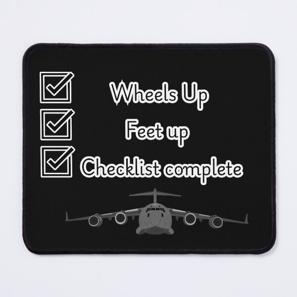 Item preview, C-17 Wheels Up Checklist designed and sold by RQS-Loadmaster.