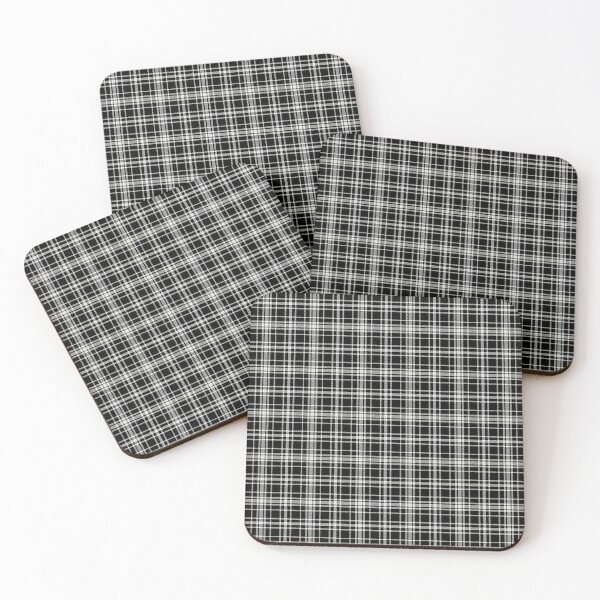 Item preview, Clan MacLean Black & White tartan Scotland Scottish designed and sold by Clan1093.