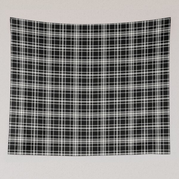 Item preview, Clan MacLean Black & White tartan Scotland Scottish designed and sold by Clan1093.