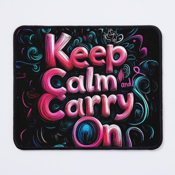 Item preview, Keep Calm and Carry On designed and sold by Kunai art.