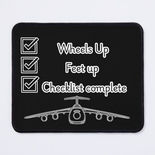 Item preview, C-5 Galaxy "Wheels Up Checklist" designed and sold by RQS-Loadmaster.