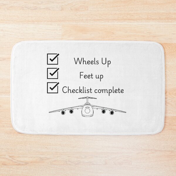 Item preview, C-5 Galaxy "Wheels Up Checklist" designed and sold by RQS-Loadmaster.