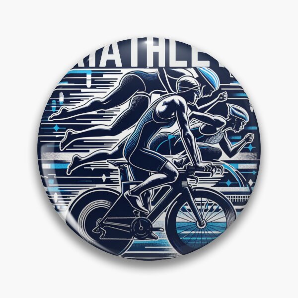 Item preview, Triathlete Life Silhouettes: Swim, Bike, Run Athlete Art designed and sold by Triathlongram.