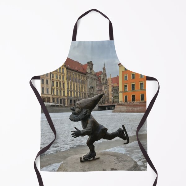 Item preview, Thinking of Wroclaw - Gnome Ice Skating designed and sold by Purrfecta.