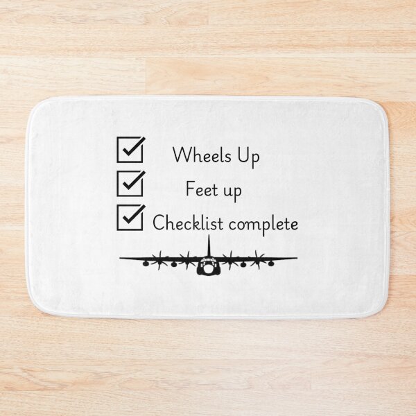 Item preview, HC-130J "Wheels Up Checklist" (Front) designed and sold by RQS-Loadmaster.