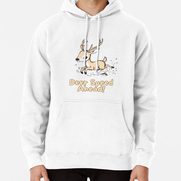 Item preview, Deer Speed Ahead - Energetic Animal Racing Graphic T-Shirt & Accessories designed and sold by KitTiKorn.