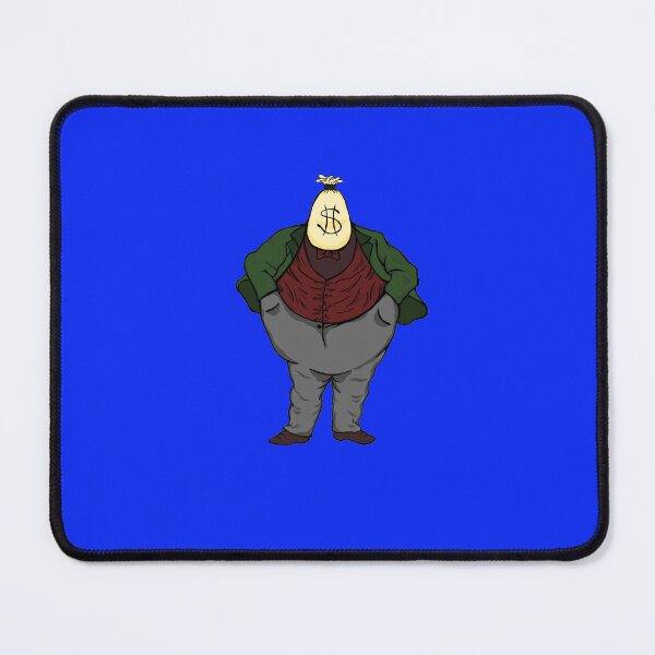 Item preview, Fat Cat - Blue designed and sold by Art-by-Lark.