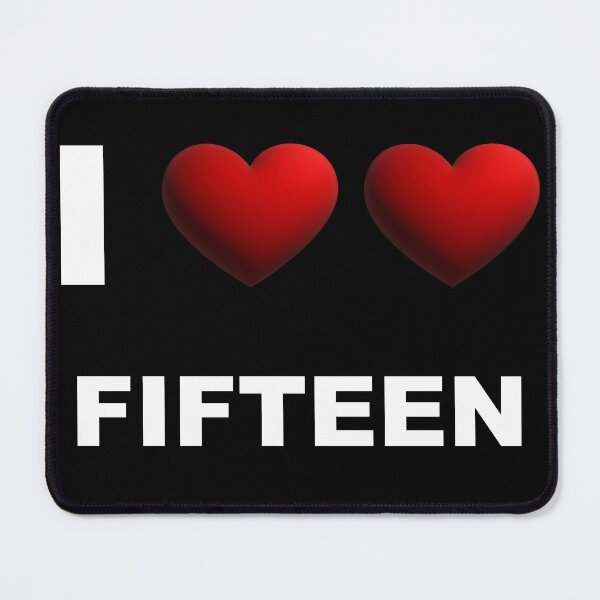 Item preview, I heart heart Fifteen designed and sold by ZepoPublishing.