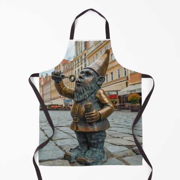 Item preview, Thinking of Wroclaw - Gnome Blowing Bubbles designed and sold by Purrfecta.
