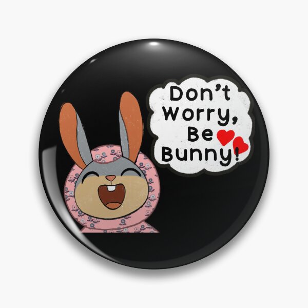 Item preview, Don’t worry be bunny! T-Shirt designed and sold by IdinDesignShop.