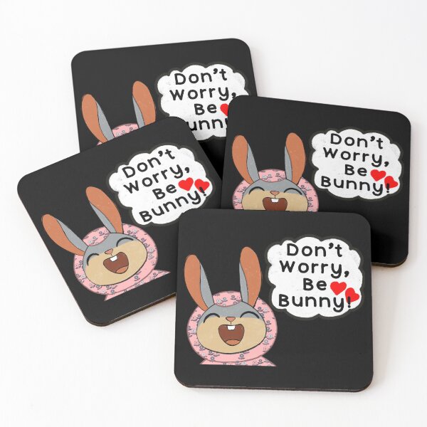 Item preview, Don’t worry be bunny! T-Shirt designed and sold by IdinDesignShop.
