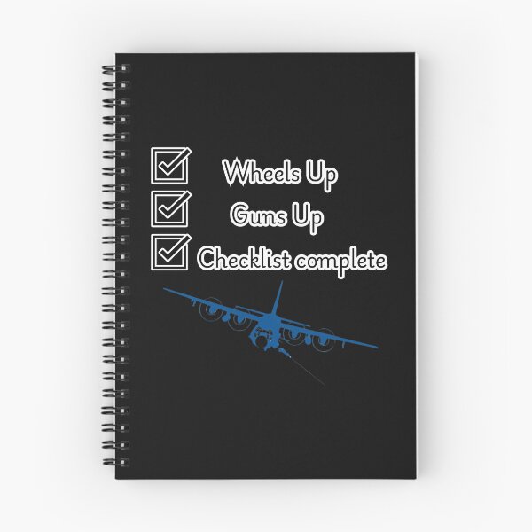 Item preview, AC-130J "Wheels Up Checklist" designed and sold by RQS-Loadmaster.