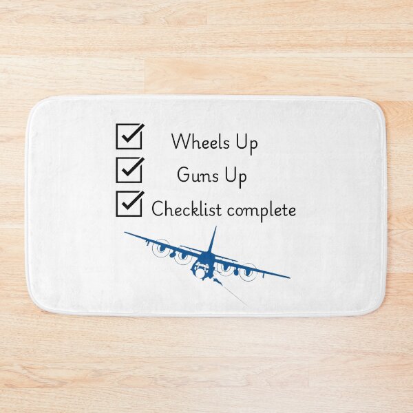 Item preview, AC-130J "Wheels Up Checklist" designed and sold by RQS-Loadmaster.