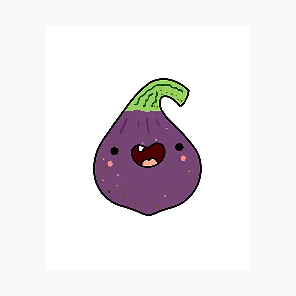 Item preview, Kawaii Sweet Fig designed and sold by kawaiilife.