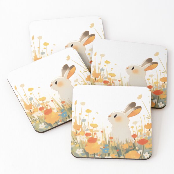 Item preview, A Bunny Wild Floral Field designed and sold by AshiraCreations.