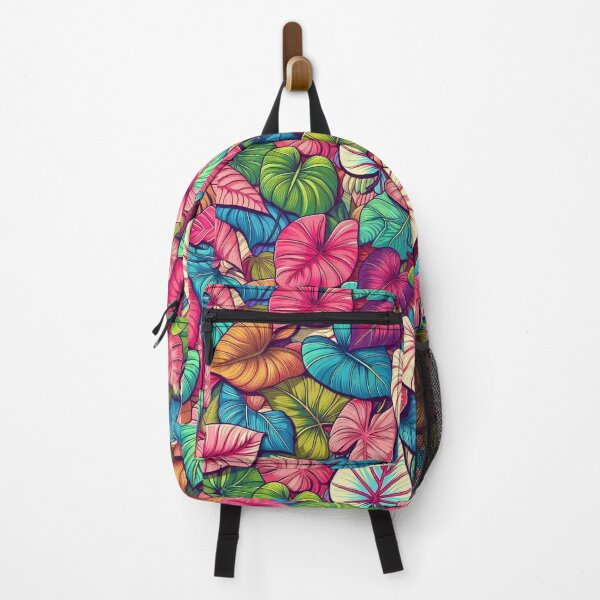 Item preview, Colorful Botanical Caladium Leaves designed and sold by Myra365Art.